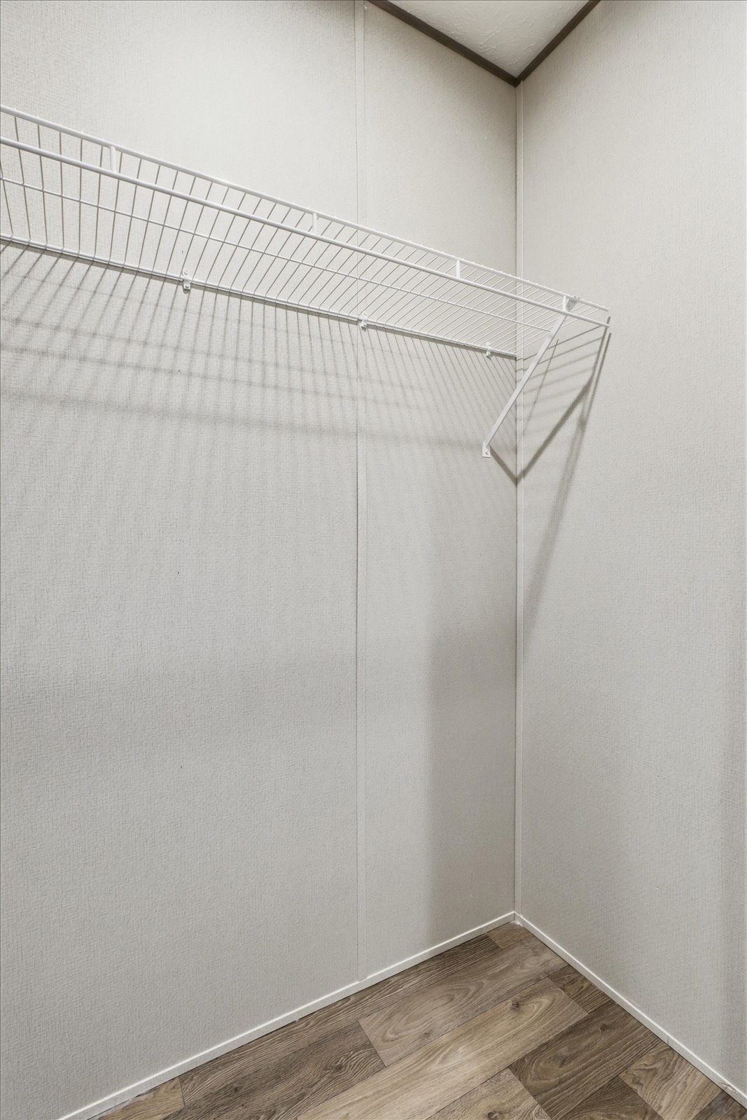 Quick Start Homes single-wide: walk-in closet