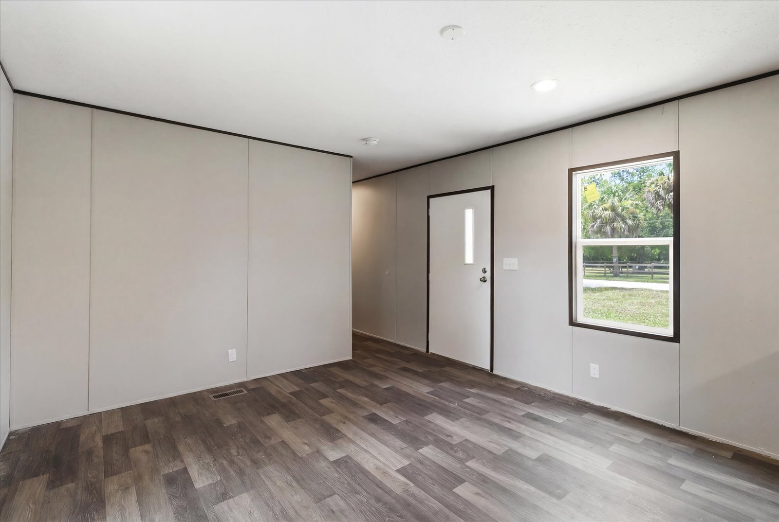 Quick Start Homes single-wide: living room