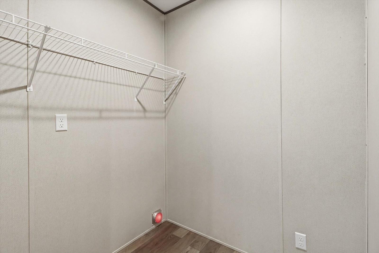 Quick Start Homes single-wide: walk-in closet